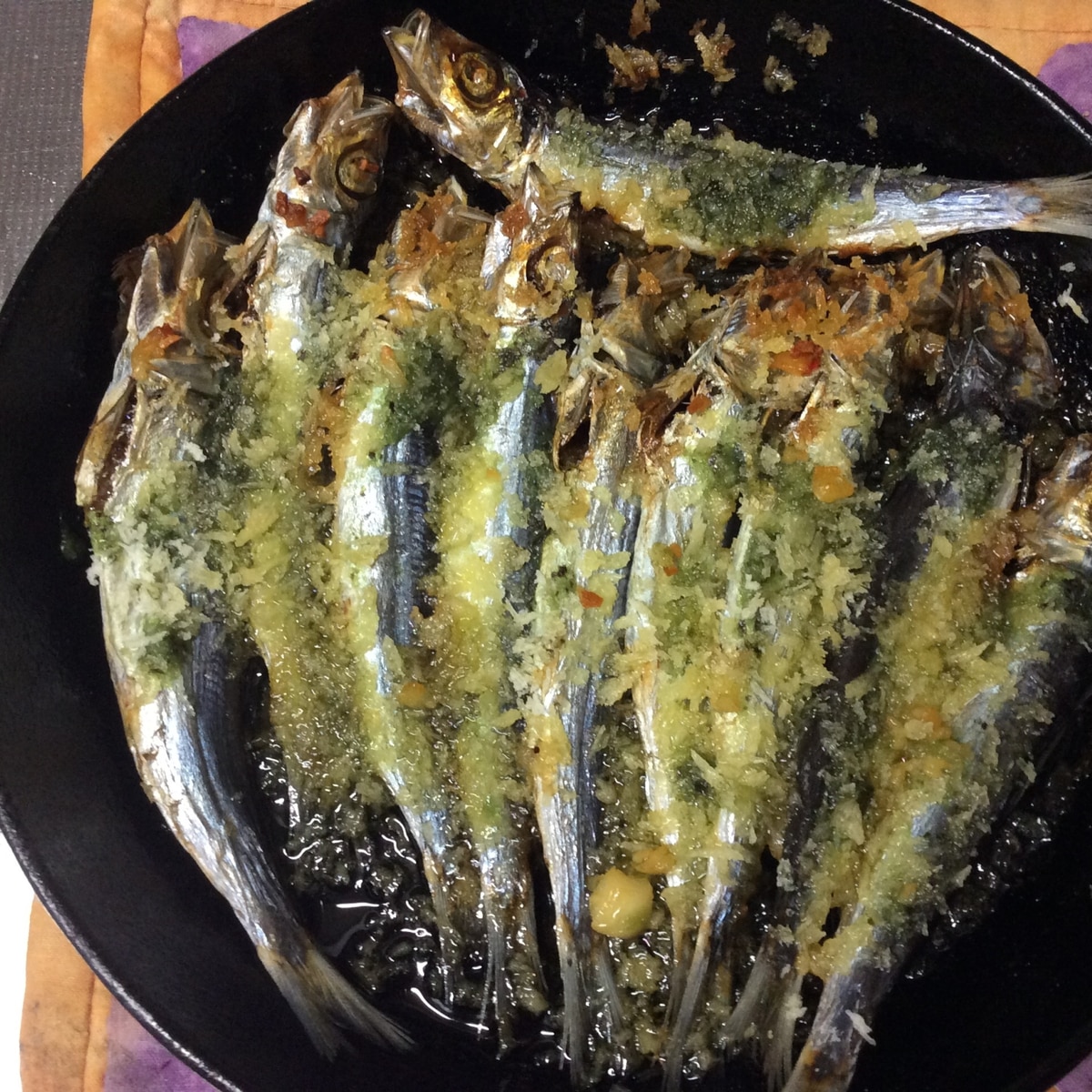 うるめ丸干しのバジル パン粉焼き レシピ 作り方 By あんぱん34号 楽天レシピ うるめ丸干しのバジル パン粉焼き レシピ 作り方 By あんぱん34号 楽天レシピ